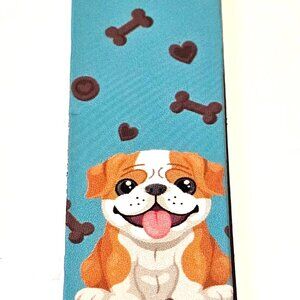English Bulldog Puppy Magnetic Bookmark Dog Lover Gift ReadingMarker Page Holder